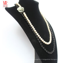 Collier de perles naturelles d&#39;eau douce